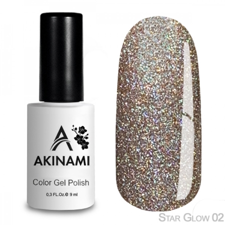  Akinami Color Gel Polish Star Glow - 02